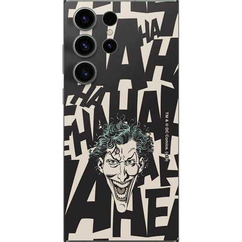 DC Comics The Joker Vintage Laughing Galaxy S25 Ultra Skin